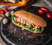 Хот-дог с мясом