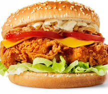 Burger crispy
