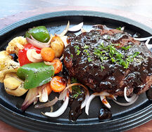 Steak végan à la plancha