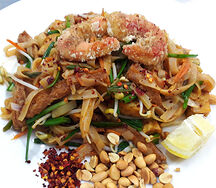Riz aux nouilles Thai pad thai