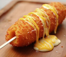 Cheese corn dog