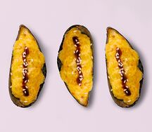 Мидии под сырным соусом