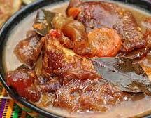 Soupe de patte de bœuf