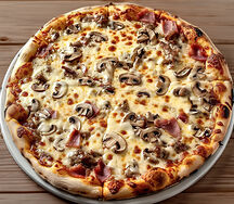 Pizza royale à la crème