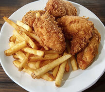 Poulet pané