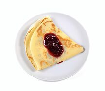 Crêpe confiture myrtille