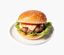 Menu raclette burger