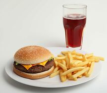 Menu cheese burger
