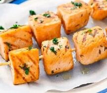 Brochette de poisson