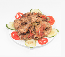 Poulet braisé