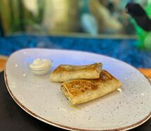 Блины с мясом