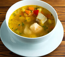 Soupe de poisson carpe