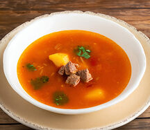 Soupe de viande mangouste