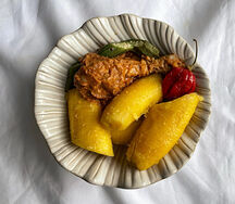 Banane bouillie au poulet