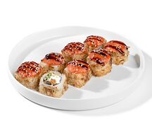 Запеченный бонито с лососем терияки