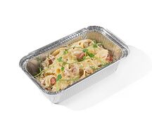 Феттуччине с беконом