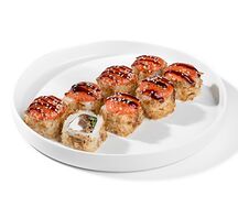 Запеченный бонито с мидией