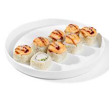 Запеченная калифорния в кунжуте