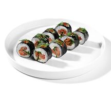 Футомаки с лососем терияки