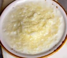 Каша рисовая с джемом