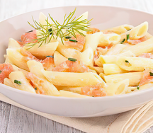 Penne au saumon