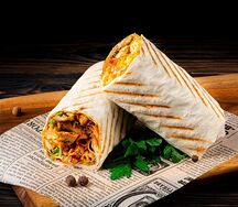 Шаурма с курицей BBQ