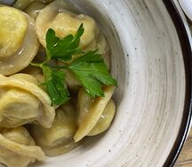 Пельмени по-домашнему со свининой и говядиной