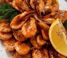 Креветки жареные
