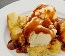 Pain perdu, sa glace vanille