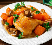 Poulet sauté