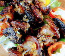 Brochette de escargot