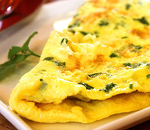 Omelette composée
