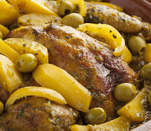 Poulet aux olives