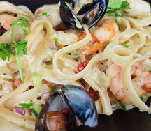 Tagliatelle aux fruits de mer