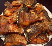 Poisson grillé au feu de bois