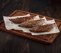 Мясная котлета с сыром моцарелла