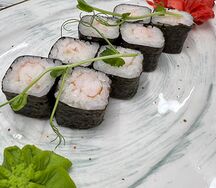 Мини ролл с креветкой