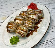 Ролл жареный с курицей