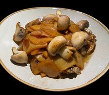 Картофель с грибами