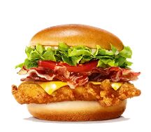 Chicken burger simple