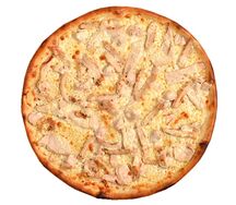 Пицца куриная с грибами