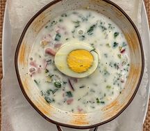 Окрошка на кефире