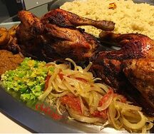 Poulet braisé entier