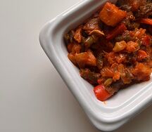 Овощное рагу постное