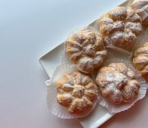 Пирожное Шу сливочное