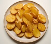 Картофель с соусом пери