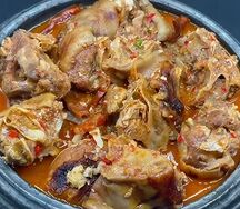 Soupe de cabri avec du riz