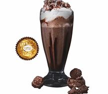 Milkshake ferrero rocher