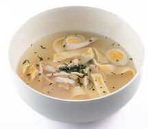 Куриный бульон на домашней курочке