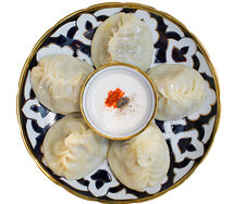 Манты с мясом